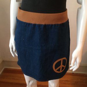 Boomerang Skirts recycled vintage mini skirt
